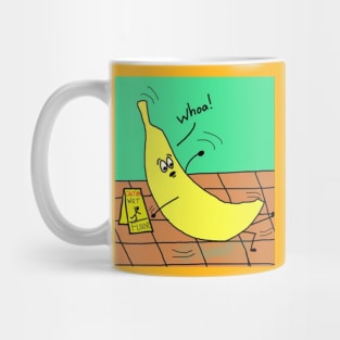 Slipping Banana Mug